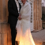 photo de mariage robe éclairée