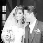 Portraits mariage noir et blanc