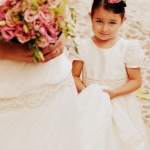 petite fille d'honneur mariage ventabren