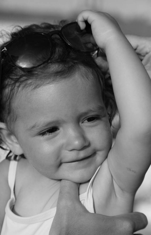 Photo Petite Fille Noir Et Blanc