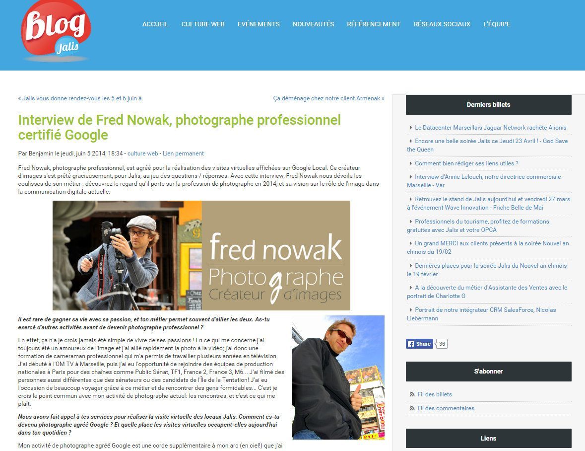 interview fred nowak jalis