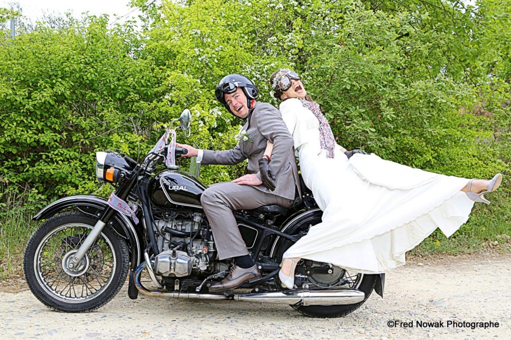 mariage aix en provence side car